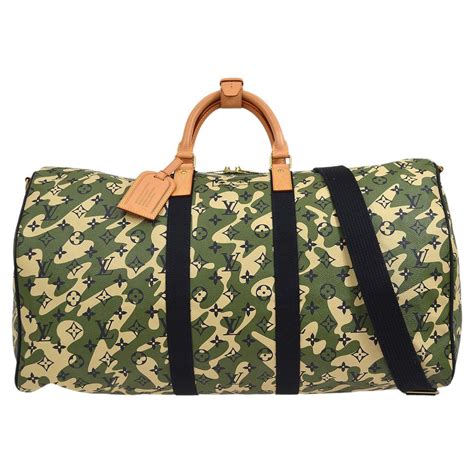 louis vuitton camo bag|louis vuitton bag duffle.